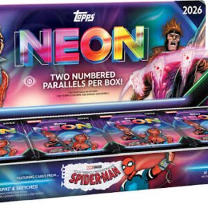 2026 TOPPS NEON MARVEL HOBBY BOX (100 Cards) Disney
